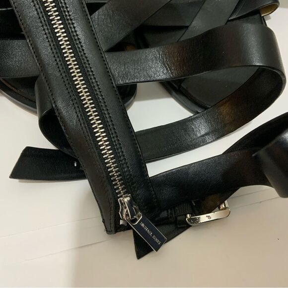 Michael Kors Darby Gladiator Sandals black 7.5 M - Picture 10 of 11